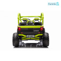 Pojazd Farmer Truck UTV Racing Na Akumulator Ekoskóra EVA Mp3 USB Pasy LED