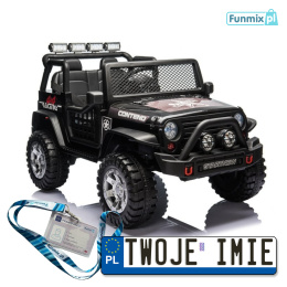 Pojazd XMX618 Na Akumulator 4x45W 12V Ekoskóra EVA LED MP4 USB Bluetooth