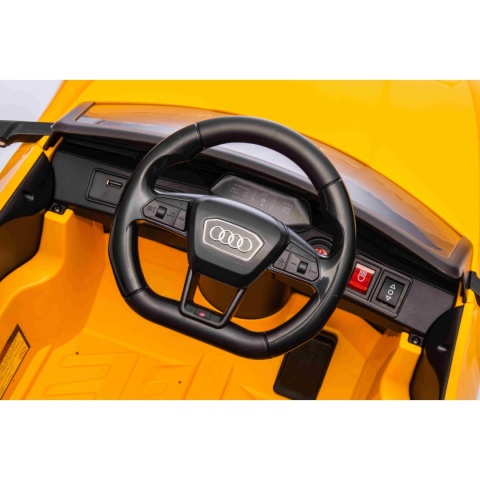 Audi SQ8 na akumulator Pojazd dla dzieci 2X35W ekoskóra EVA bluetooth