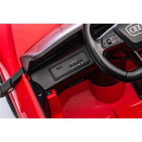 Audi SQ8 na akumulator Pojazd dla dzieci 2X35W ekoskóra EVA bluetooth