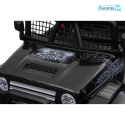 Auto off road 4x4 sportowe na akumulator dla dzieci 4X35W EVA LED radio FM