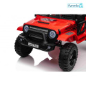 Auto off road 4x4 sportowe na akumulator dla dzieci 4X35W EVA LED radio FM