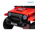 Auto off road 4x4 sportowe na akumulator dla dzieci 4X35W EVA LED radio FM