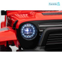 Auto off road 4x4 sportowe na akumulator dla dzieci 4X35W EVA LED radio FM