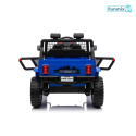 Auto off road 4x4 sportowe na akumulator dla dzieci 4X35W EVA LED radio FM