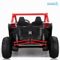 Buggy SR Super 66 pojazd na akumulator 4X75W ekoskóra EVA LED radio FM