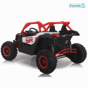 Buggy SR Super 66 pojazd na akumulator 4X75W ekoskóra EVA LED radio FM