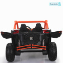 Buggy SR Super 66 pojazd na akumulator 4X75W ekoskóra EVA LED radio FM