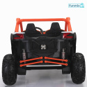 Buggy SR Super 66 pojazd na akumulator 4X75W ekoskóra EVA LED radio FM