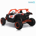 Buggy SR Super 66 pojazd na akumulator 4X75W ekoskóra EVA LED radio FM