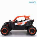 Buggy SR Super 66 pojazd na akumulator 4X75W ekoskóra EVA LED radio FM