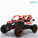 Buggy SR Super 66 pojazd na akumulator 4X75W ekoskóra EVA LED radio FM