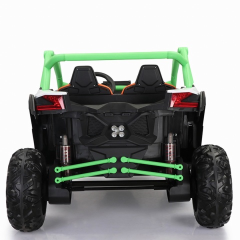 Buggy SR Super 66 pojazd na akumulator 4X75W ekoskóra EVA LED radio FM
