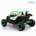 Buggy SR Super 66 pojazd na akumulator 4X75W ekoskóra EVA LED radio FM