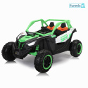 Buggy SR Super 66 pojazd na akumulator 4X75W ekoskóra EVA LED radio FM