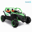 Buggy SR Super 66 pojazd na akumulator 4X75W ekoskóra EVA LED radio FM