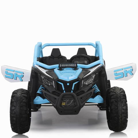 Buggy SR Super 66 pojazd na akumulator 4X75W ekoskóra EVA LED radio FM