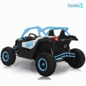 Buggy SR Super 66 pojazd na akumulator 4X75W ekoskóra EVA LED radio FM