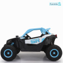 Buggy SR Super 66 pojazd na akumulator 4X75W ekoskóra EVA LED radio FM