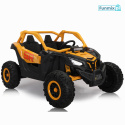 Buggy SR Super 66 pojazd na akumulator 4X75W ekoskóra EVA LED radio FM