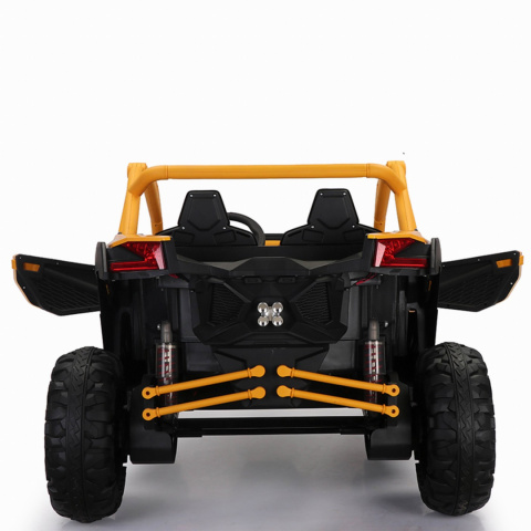 Buggy SR Super 66 pojazd na akumulator 4X75W ekoskóra EVA LED radio FM