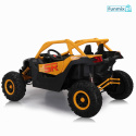 Buggy SR Super 66 pojazd na akumulator 4X75W ekoskóra EVA LED radio FM