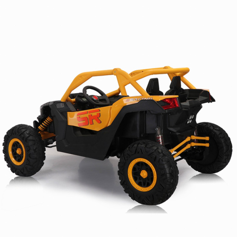 Buggy SR Super 66 pojazd na akumulator 4X75W ekoskóra EVA LED radio FM