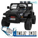 Geoland Power auto terenowe dla 2 dzieci z pilotem 2X200W Radio MP3 LED