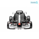 Gokart Audi sportowe z funkcją driftu Pojazd 2x150W LED MP3 radio FM