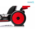 Gokart Audi sportowe z funkcją driftu Pojazd 2x150W LED MP3 radio FM