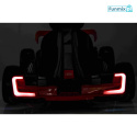 Gokart Audi sportowe z funkcją driftu Pojazd 2x150W LED MP3 radio FM