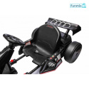 Gokart Audi sportowe z funkcją driftu Pojazd 2x150W LED MP3 radio FM