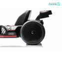 Gokart Audi sportowe z funkcją driftu Pojazd 2x150W LED MP3 radio FM