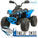 Maverick ATV Quad Pojazd na akumulator dla dzieci 4x4 180W LED Pilot pokrowiec