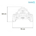 Pojazd Sportowy Sport 5 auto na akumulator 2x100W EVA ekoskóra