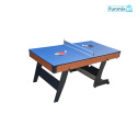 Stół do gier 3W1 Bilard Ping Pong 184x97,5cm solidny składany + akcesoria