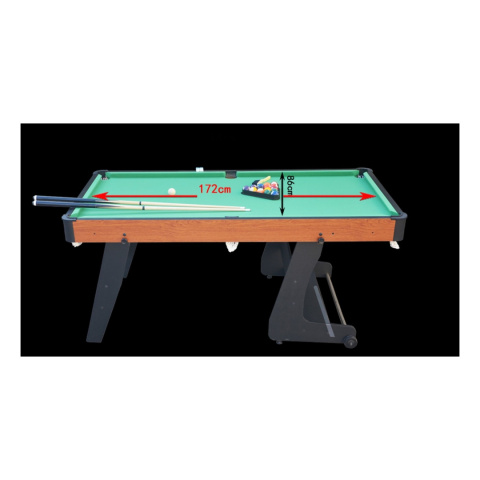 [T56026(6).PLUS] Stół do gier 3W1 bilard ping pong 184x97,5cm solidny składany + akcesoria