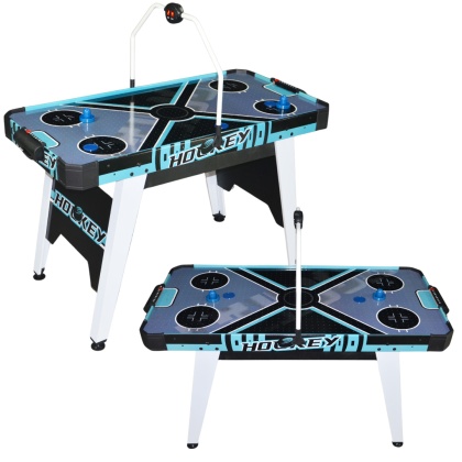 Stół do gry cymbergaj air hockey dmuchawa licznik 138x69cm [H1505]