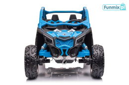 Buggy Can-am RS 4X4 Auto na akumulator dla dzieci ekoskóra EVA LED