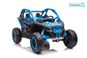 Buggy Can-am RS 4X4 Auto na akumulator dla dzieci ekoskóra EVA LED