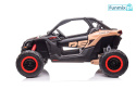 Buggy Can-am RS 4X4 Auto na akumulator dla dzieci ekoskóra EVA LED