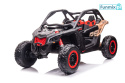 Buggy Can-am RS 4X4 Auto na akumulator dla dzieci ekoskóra EVA LED