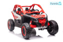 Buggy Can-am RS 4X4 Auto na akumulator dla dzieci ekoskóra EVA LED