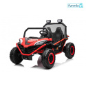 Buggy Faster na akumulator pojazd 2x150W ekoskóra Bluetooth EVA LED