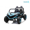 Buggy Faster na akumulator pojazd 2x150W ekoskóra Bluetooth EVA LED