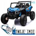 Buggy UTV x3 off-road pojazd 4X200W koła EVA Bluetooth ekoskóra USB MP3