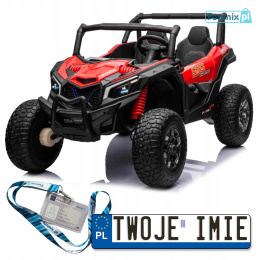 Buggy UTV x3 off-road pojazd 4X200W koła EVA Bluetooth ekoskóra USB MP3