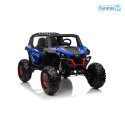 Buggy UTV-MX 2000n Pojazd na akumulator LED ekoskóra EVA wejście USB MP3