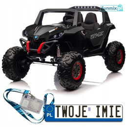 Buggy UTV-MX 2000n Pojazd na akumulator LED ekoskóra EVA wejście USB MP3