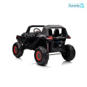 Buggy UTV-MX 2000n Pojazd na akumulator LED ekoskóra EVA wejście USB MP3